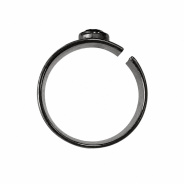 Кольцо из Серебра 925 Приволжский ювелир арт. 294902-RT, чёрный оксид.