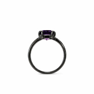 Кольцо из Серебра 925 Приволжский ювелир арт. 294965-AM56, чёрный оксид.