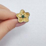 Кольцо из Серебра 925 Приволжский ювелир арт. 297510-FA23, золочение + оксид.