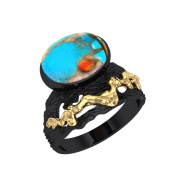 297716-UB15 Кольцо в каталоге Приволжский Ювелир