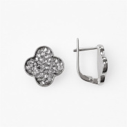Серьги из Серебра 925 Приволжский ювелир арт. 301224-KT54, Родирование.
