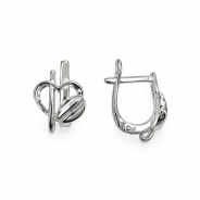 Серьги из Серебра 925 Приволжский ювелир арт. 301231, Родирование.