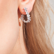 Серьги из Серебра 925 Приволжский ювелир арт. 301263-FA11, Родирование.