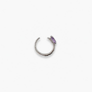 Серьга из Серебра 925 Приволжский ювелир арт. 301276-AM56FA11, Родирование.