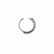 Серьга из Серебра 925 Приволжский ювелир арт. 301283-AM56FA11, Родирование.