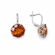 Серьги из Серебра 925 Приволжский ювелир арт. 301365-GH42, Родирование.