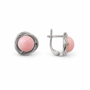 Серьги из Серебра 925 Приволжский ювелир арт. 301396-KR46, Родирование.