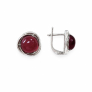 Серьги из Серебра 925 Приволжский ювелир арт. 301396-KV49, Родирование.
