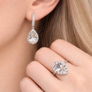 Серьги из Серебра 925 Приволжский ювелир арт. 301400-FA11GH, Родирование.