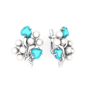 301403-MIX677 Серьги в каталоге Приволжский Ювелир