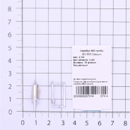 Серьги из Серебра 925 Приволжский ювелир арт. 301553-FA11, Родирование.