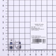Серьги из Серебра 925 Приволжский ювелир арт. 301595-FA11FA59, Родирование.
