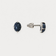 Серьги из Серебра 925 Приволжский ювелир арт. 301715-KR15, Родирование.