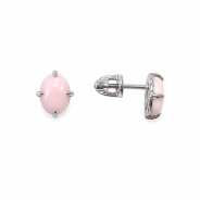 Серьги из Серебра 925 Приволжский ювелир арт. 301715-KR46, Родирование.