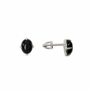 Серьги из Серебра 925 Приволжский ювелир арт. 301715-LB, Родирование.