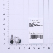 Серьги из Серебра 925 Приволжский ювелир арт. 301717-AG37, Родирование.