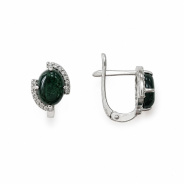 Серьги из Серебра 925 Приволжский ювелир арт. 301720-AG37FA11, Родирование.