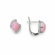 Серьги из Серебра 925 Приволжский ювелир арт. 301720-FA11KR46, Родирование.