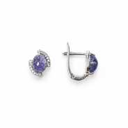 Серьги из Серебра 925 Приволжский ювелир арт. 301720-FA11TN, Родирование.