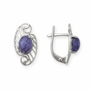 Серьги из Серебра 925 Приволжский ювелир арт. 301723-TN, Родирование.