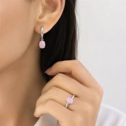 Серьги из Серебра 925 Приволжский ювелир арт. 301725-KR46, Родирование.