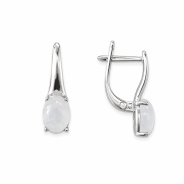 Серьги из Серебра 925 Приволжский ювелир арт. 301728-LN, Родирование.