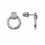 Серьги из Серебра 925 Приволжский ювелир арт. 301782-FA11, Родирование.