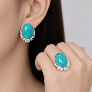 Серьги из Серебра 925 Приволжский ювелир арт. 301841-AZFA11, Родирование.