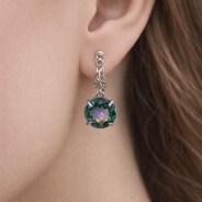 301858-FA11GH30 Серьги в каталоге Приволжский Ювелир