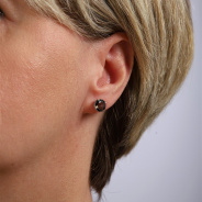 Серьги из Серебра 925 Приволжский ювелир арт. 301861-GH73, Родирование.