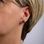 Серьги из Серебра 925 Приволжский ювелир арт. 301861-GH73, Родирование.