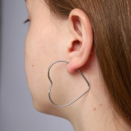 Серьги из Серебра 925 Приволжский ювелир арт. 301879, Родирование.