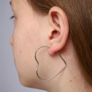 Серьги из Серебра 925 Приволжский ювелир арт. 301879, Родирование.