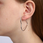 Серьги из Серебра 925 Приволжский ювелир арт. 301879, Родирование.