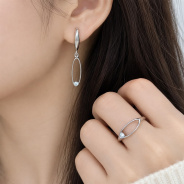 Серьги из Серебра 925 Приволжский ювелир арт. 301932-FA11, Родирование.