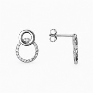 Серьги из Серебра 925 Приволжский ювелир арт. 301957-FA11, Родирование.