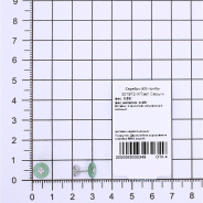 Серьги из Серебра 925 Приволжский ювелир арт. 301972-HP22, Родирование.