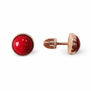 Серьги из Серебра 925 Приволжский ювелир арт. 302401-KR, Золочение в два слоя.