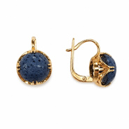 Серьги из Серебра 925 Приволжский ювелир арт. 302570-KR15, Золочение в два слоя.