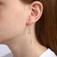 Серьги из Серебра 925 Приволжский ювелир арт. 302964-FA11, Золочение в два слоя.