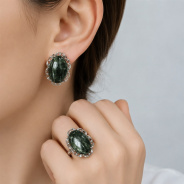 Серьги из Серебра 925 Приволжский ювелир арт. 303807-KL, Оксид.