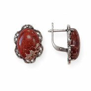 Серьги из Серебра 925 Приволжский ювелир арт. 303807-YS, Оксид.