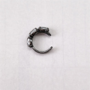 Серьга из Серебра 925 Приволжский ювелир арт. 304257-FA73TP15, чёрный оксид.