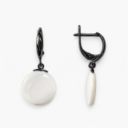 Серьги из Серебра 925 Приволжский ювелир арт. 304846-PM07, чёрный оксид.