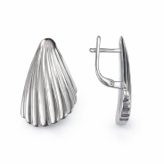 Серьги из Серебра 925 Приволжский ювелир арт. 311014, Родирование.