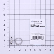 Серьги из Серебра 925 Приволжский ювелир арт. 311055-FA11, Родирование.