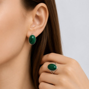 Серьги из Серебра 925 Приволжский ювелир арт. 311057-ML, Родирование.