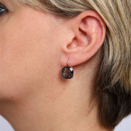 Серьги из Серебра 925 Приволжский ювелир арт. 311066-FA73, Родирование.