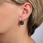 Серьги из Серебра 925 Приволжский ювелир арт. 311066-FA73, Родирование.