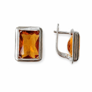 Серьги из Серебра 925 Приволжский ювелир арт. 311067-FA71, Родирование.